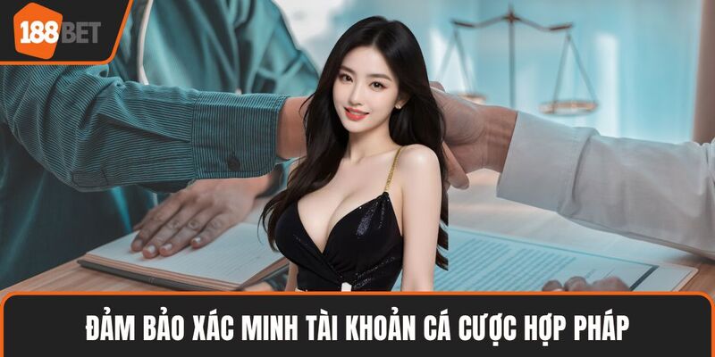 Điều Khoản Điều Kiện - Quy Định Siêu Chi Tiết, Minh Bạch 3 Đảm bảo xác minh tài khoản cá cược hợp pháp