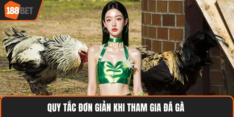 Quy tắc đơn giản khi tham gia đá gà